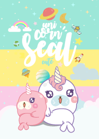 แมวน้ำอุ๋งๆ ยูนิคอร์น กาแล็กซี่ สามสี