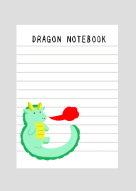 DRAGON NOTEBOOK-GRAY