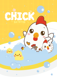 Chicken Bathtub Yellow