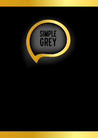 Gray Gold In Black Theme