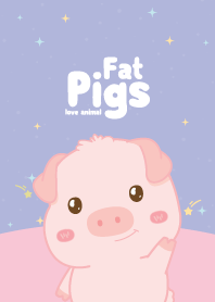 Fat Pigs Cutie Galaxy Lover