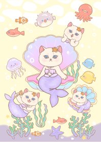 Cat mermaid summer 6