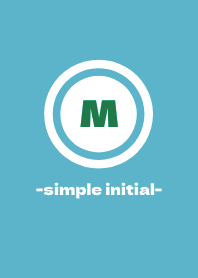 simple initial-M- THEME 18