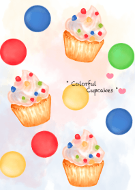 Sweet colorful cupcakes 10