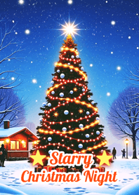 Starry Christmas Night