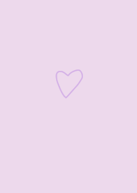 Rough hearts and purple.