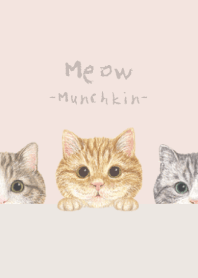 Meow - Munchkin - PASTEL PINK