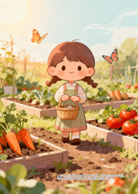 Little Farmer Harvest Buddies (Girl)