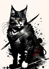 水墨猫武士 AeC0f6
