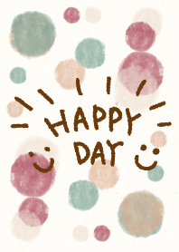 水彩水玉6-スマイル5-