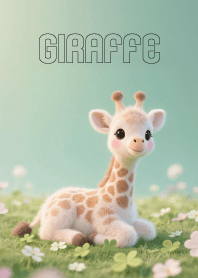 Pretty Giraffe in Clover Land (JP)