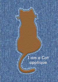 I am a Cat Applique 6