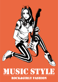 MUSIC STYLE ROCK&GIRLY FASHION