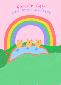 sweet day fun with my peeps