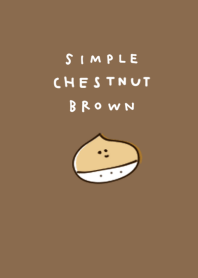 simple Chestnut Brown