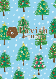 Holy Snow Night--Pavish Pattern--