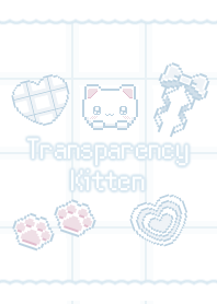 Transparency  Kitten Blue