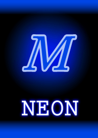 M-Neon Blue-Initial