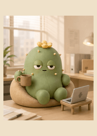 Whatever Cactus: Lazy Office Days