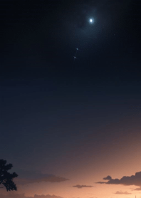 Night appearance background e7BFBe