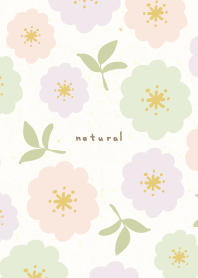 3 color flowers and leaves26 from Japan