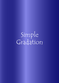 Simple Gradation -GlossyBlue 24-