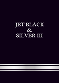 Jet Black & Silver III