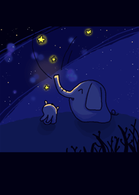 Elephant giving a star