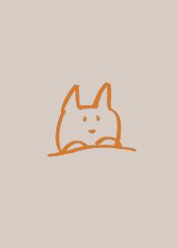 Cat Simple 2 beige by rororoko