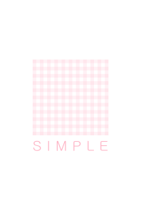 SIMPLE CHECK(pink)V.3