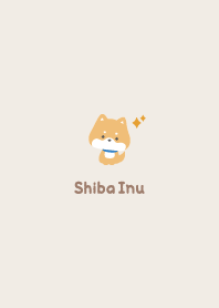 Shiba Inu3 Glitter - Brown
