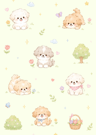 Cute Fluffy Flower Gang 1 (Pp)