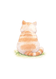 小貓屁屁：軟綿綿的治癒背影9