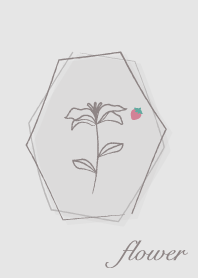 flower.Strawberry.gray