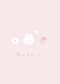 兔子和草莓 / pink