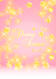 シャイニースノー☆Type-F 雪+薄ピンク+金