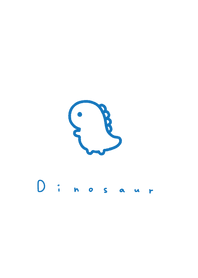 Dinosaur /blue white