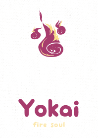 Yokai fire soul  snowman