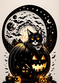 halloween cat 6F71a5