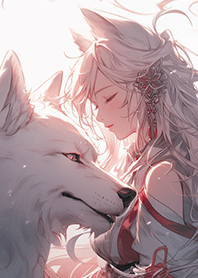 夢幻白狐狸與狐狸女孩❤2