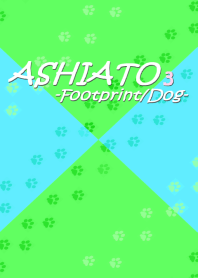 ASHIATO 3 -Dog-Light Blue & Light Green