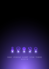 DARK PURPLE LIGHT ICON THEME