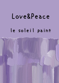 Oil painting art [le soleil paint 387]