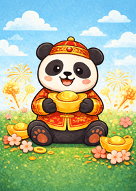 Panda Celebrates the New Year v2.0