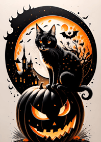 halloween cat 767568