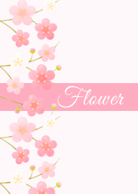 Flower 005-2 (Plum blossoms/Pink)
