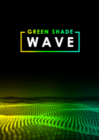 Green Shade Wave in Black