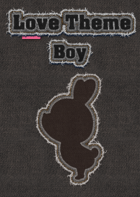Rabbit and jeans fabric theme 85