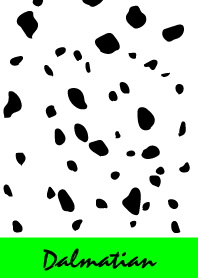 Dalmatian -Vividgreen-