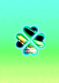 元祖幸運クローバーグリーンブルー